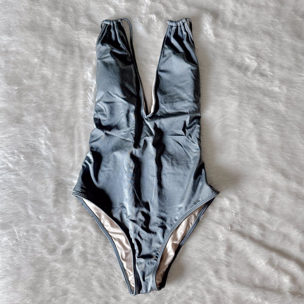 LA HEARTS Halter One-Piece Swimsuit